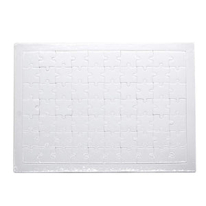 70 Piece Sublimation Puzzle Blank-Pure WhiteSparkle