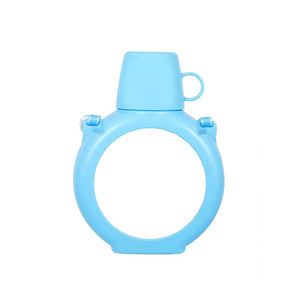 Baby Bottle Sublimation Blank with Metal Insert-Blue/Pink