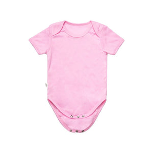 Baby Grow Sublimation Blanks-Pink-S/M/L/XL/XXL/XXXL Size