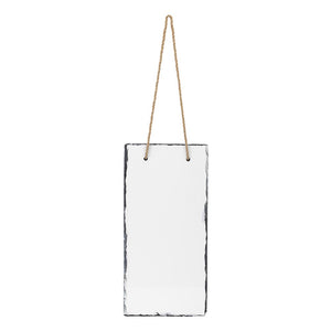 Big Rectangle Photo Slate Sublimation Blank with String
