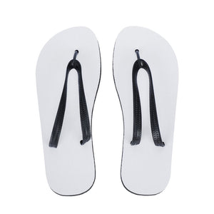 Black Sublimation Flip Flops for Adults-S/M/L/XL Size