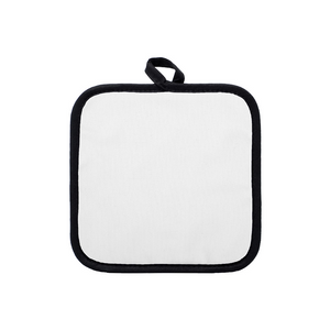 Canvas blank Sublimation Oven Mitt-Flat-with Rubber Back