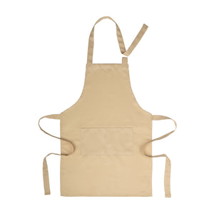 Economy Sublimation Blank Aprons for Kids/Adults-White/Khaki
