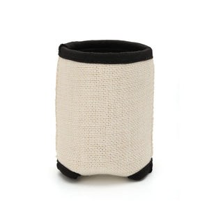 Linen Neoprene Koozie Can Cooler Sublimation Blank with Base