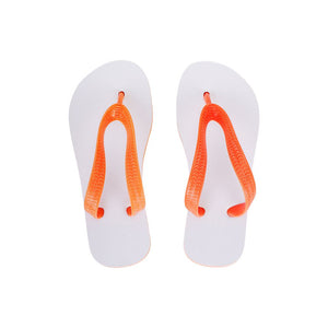 Orange Kids Sublimation Flip Flop Blanks