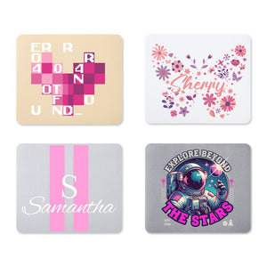 PU Leather DTF Mouse Pad Blanks