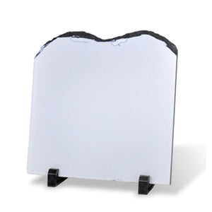Photo Slate Sublimation Blanks with Medium Square Top Open Design