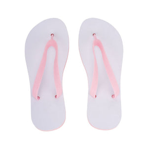 Pink Adults Flip Flop Blanks for Sublimation