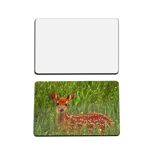 Rectangle MDF Sublimation Magnet Blanks Fridge Sticker