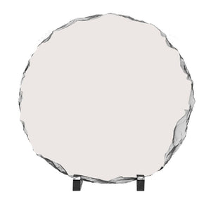 Round Sublimation Photo Slate Blanks