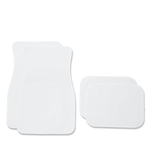 Knitting Sublimation Car Mats for Front & Rear Seat