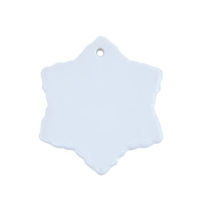 Sublimation Ceramic Ornaments for Christmas-3