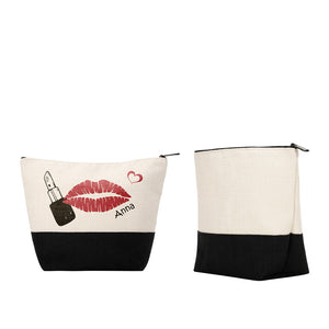 Sublimation Cosmetic Bag With Black Base