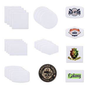 Fabric Sublimation Patches-White