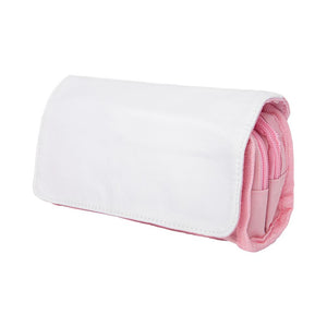 Sublimation Pencil Case with Extra Pockets-Blue/Pink/Black/Hot Pink