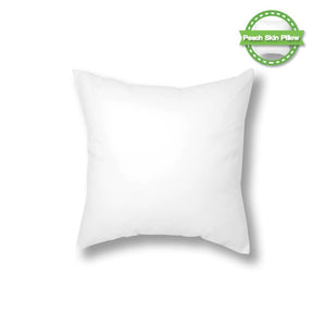 Thick Polyester Peach Skin Sublimation Pillow Case