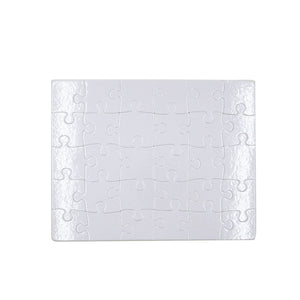 30 Piece Sublimation Puzzle-Pure White/Sparkle/Magnetic