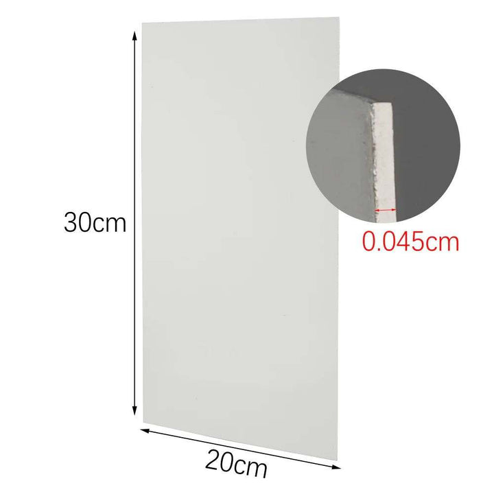 Sublimation Aluminum Sheets Blank-Pure White-4 Sizes