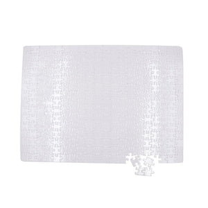 300 Piece Sublimation Puzzle Blanks-Pure WhiteSparkleMagnetic