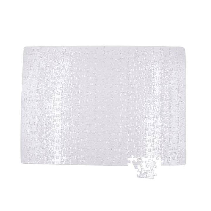 300 Piece Sublimation Puzzle Blanks-Pure WhiteSparkleMagnetic