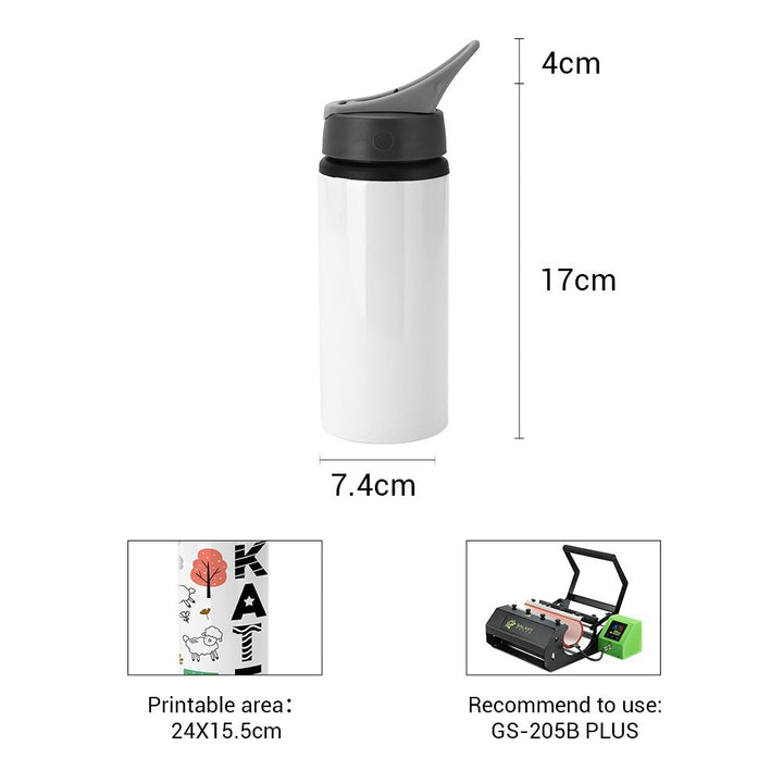 Aluminum Bottles Sublimation Settings