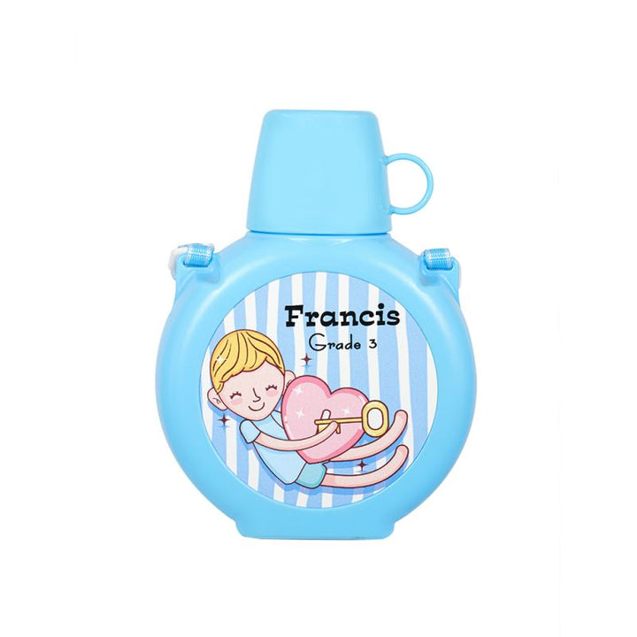 Sublimation Baby Bottle Blank with Metal Insert-Blue/Pink