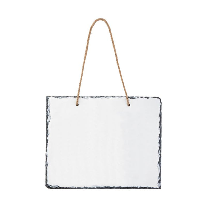 Big Rectangle Blank Sublimation Photo Slate Rock with String