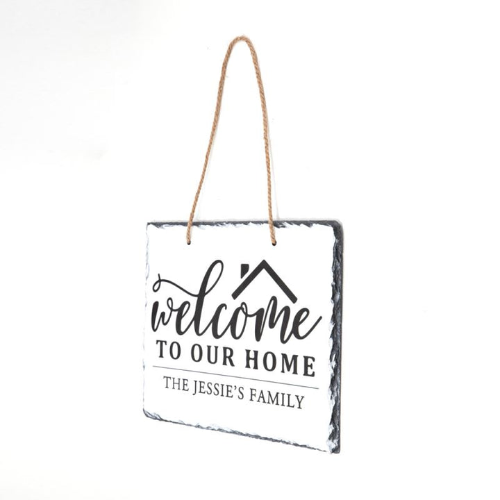Big Rectangle Photo Slate Sublimation Blank with String