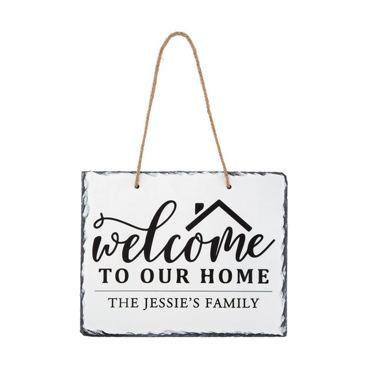 Big Rectangle Blank Sublimation Photo Slate Blank Rock with String