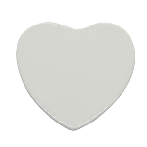 Ceramic Sublimation Magnet Blanks Fridge Sticker-Heart Design