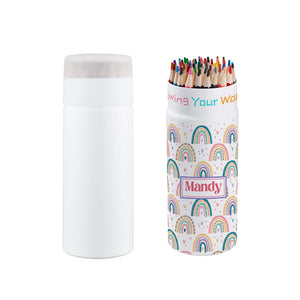 Custom Aluminum Sublimation Pencil Holder