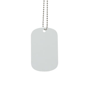Double Side Printable Pet Sublimation Dog Tag Aluminum Sheet