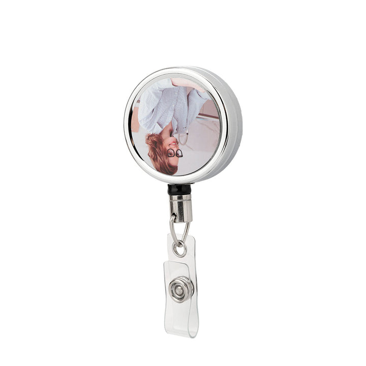 Metal Badge Reel Sublimation Blank