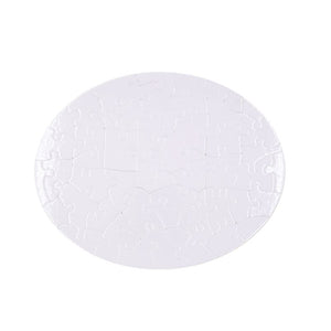 Iregular Jigsaw Puzzle Sublimation Blanks-Pure White/Sparkle/Magnetic