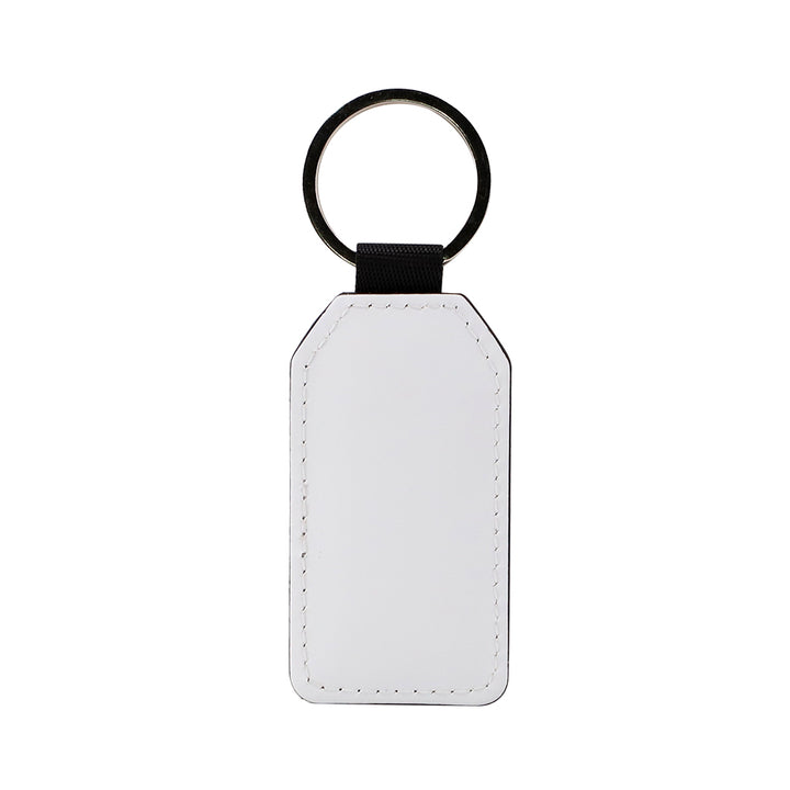 PU Leather Sublimation Blank Keychains