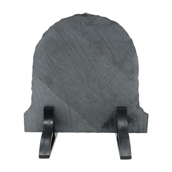 Photo Slate Sublimation Rock Slate Blank With Small Half Round Design