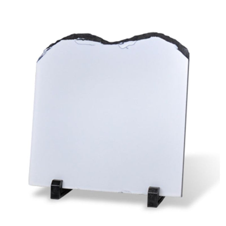 Photo Slate Sublimation Blanks with Medium Square Top Open Design