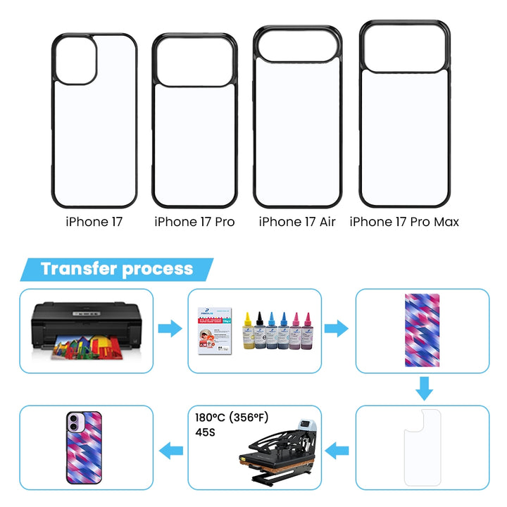 RTS Sublimation Phone Cases Bulk Wholesale Blanks for iPhone 17 & More Models