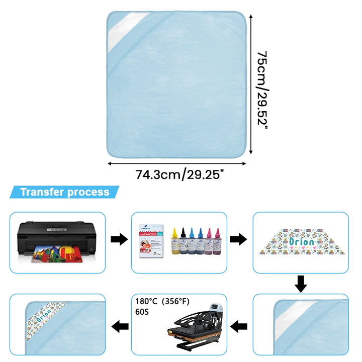 Custom Baby Towel Blanks